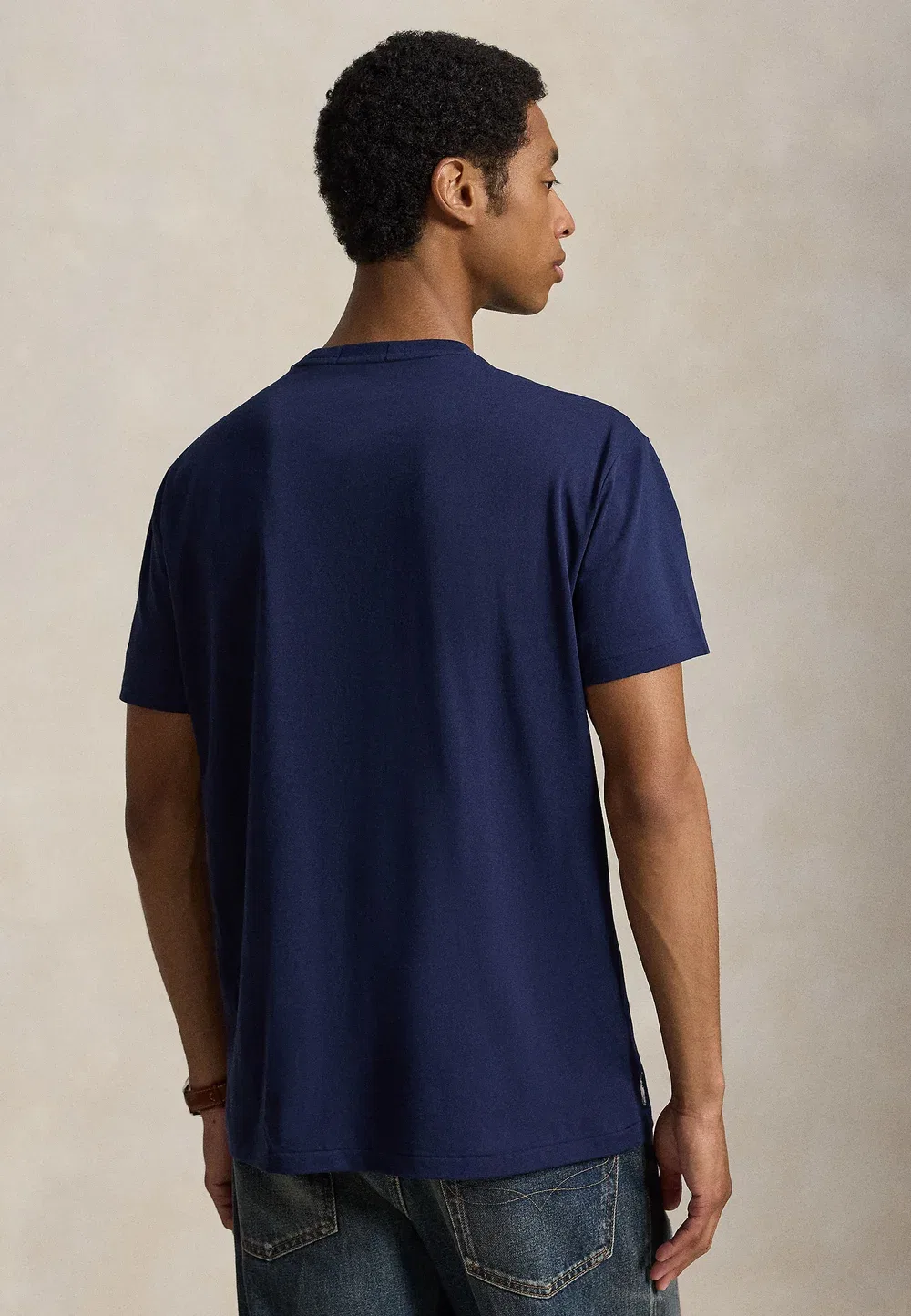 Футболка с индивидуальным кроем и логотипом - футболка с принтом Polo Ralph Lauren, Newport Navy — фото 3