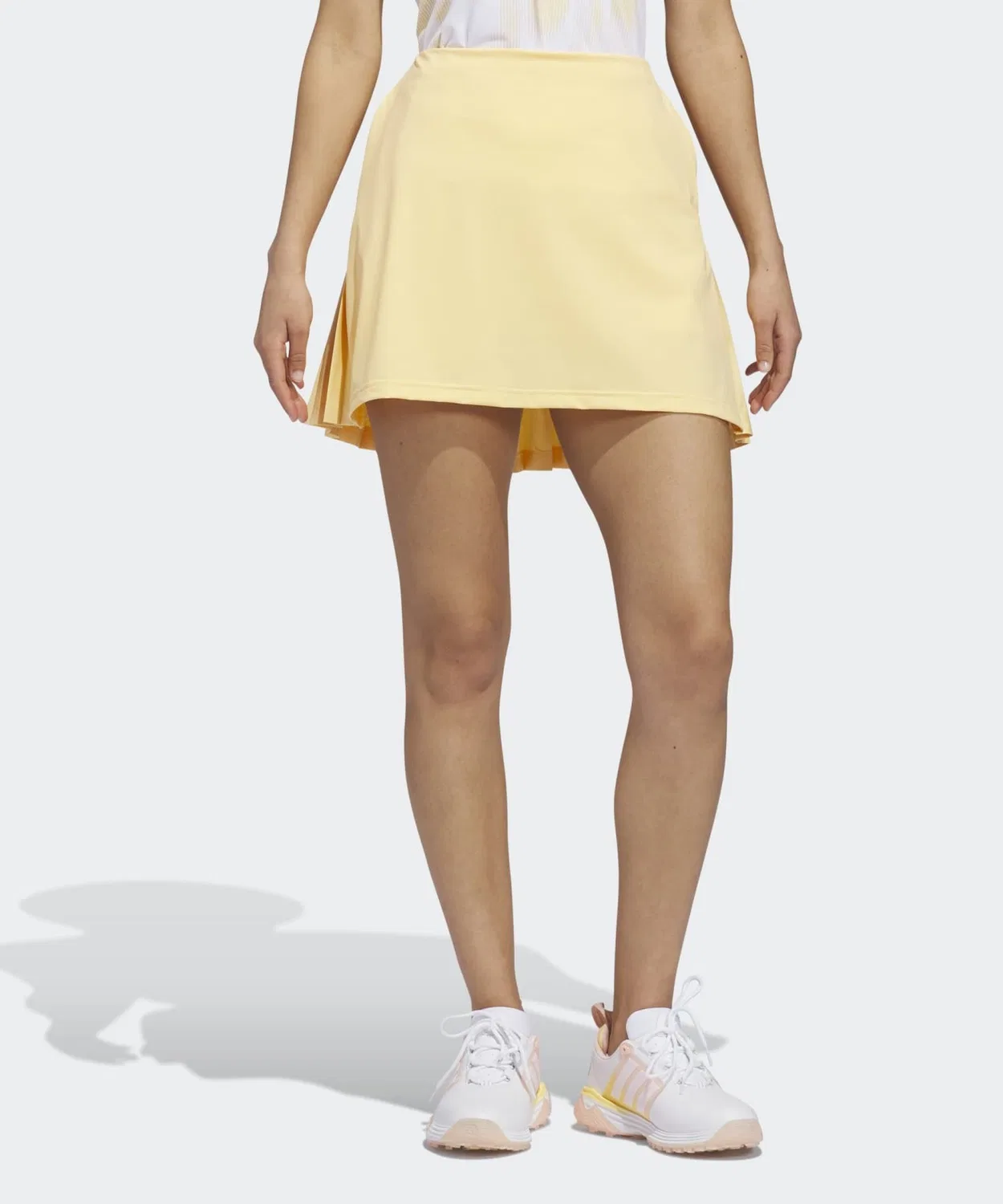 Женская юбка-шорты с плиссировкой Ultimate 365 Tour Pleat Skort Adidas, Yellow