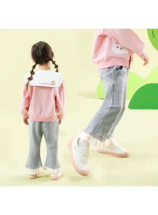Штаны с принтом Bornbay, серый — фото 4
