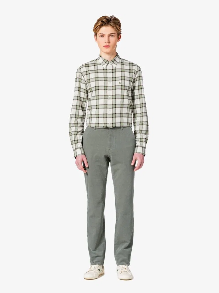 Чиносы с начесом LACOSTE