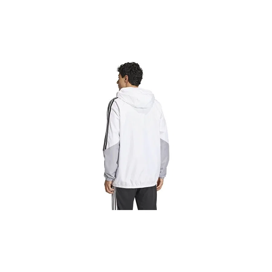 Куртка дождевик для футбольных тренировок TIRO26C Aw Jkt adidas, Белый — фото 2