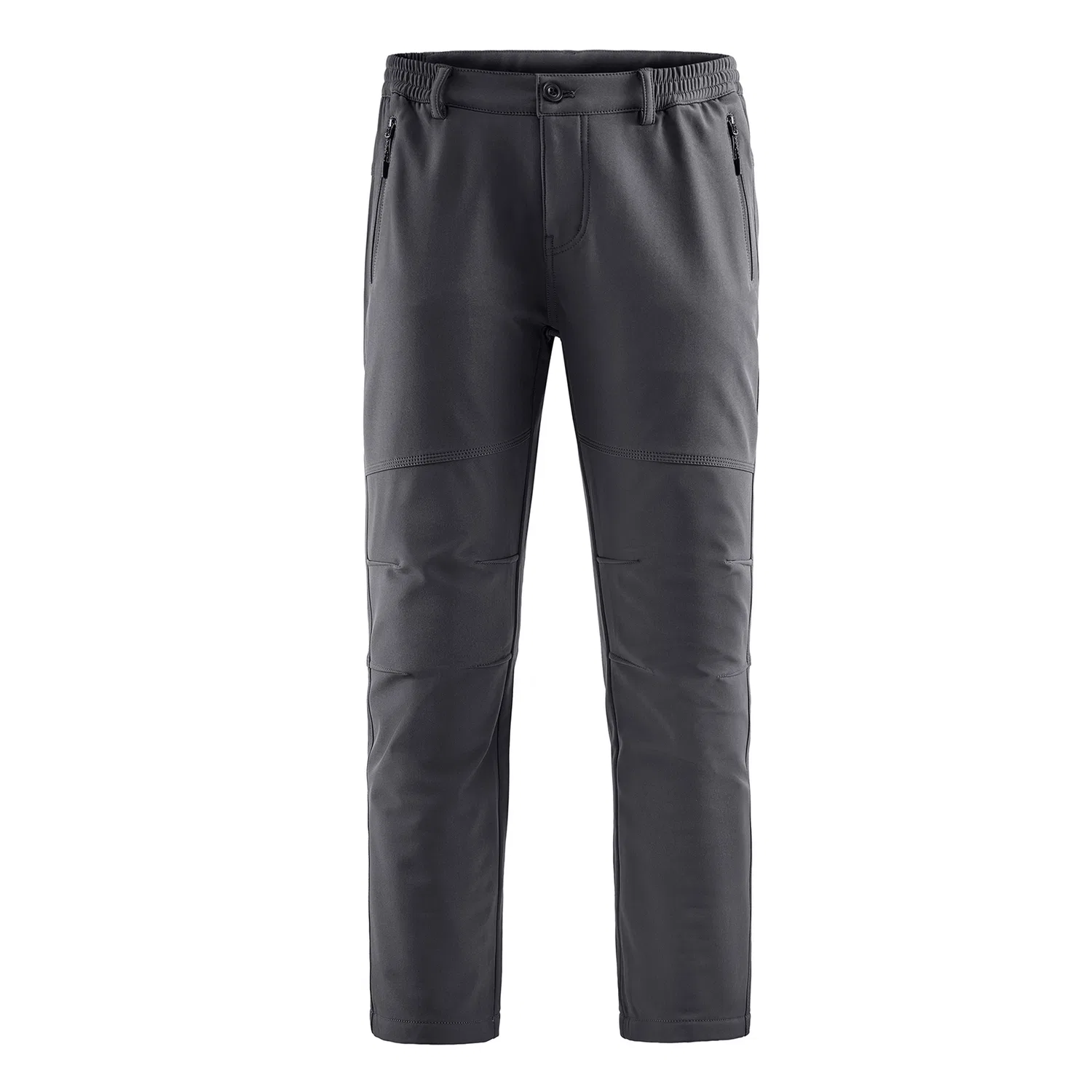 Детские повседневные брюки с флисовой подкладкой Red Bean, Gray