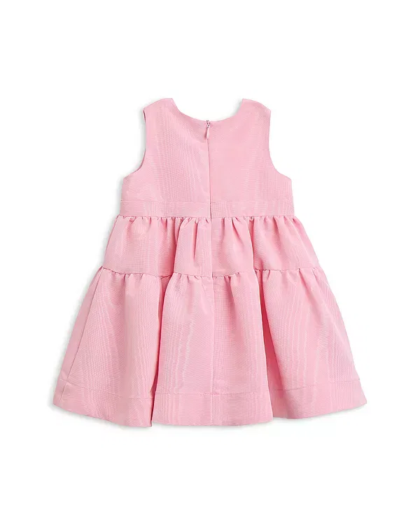 Детское платье для девочек кружевное Zaida Lace Mini Bow Dress Bardot, розовый — фото 2