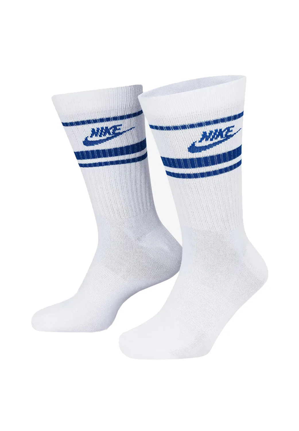 Мужские носки с Dri-FIT технологией Nike Everyday Essential, Цвет Weiss / Kosmosblau