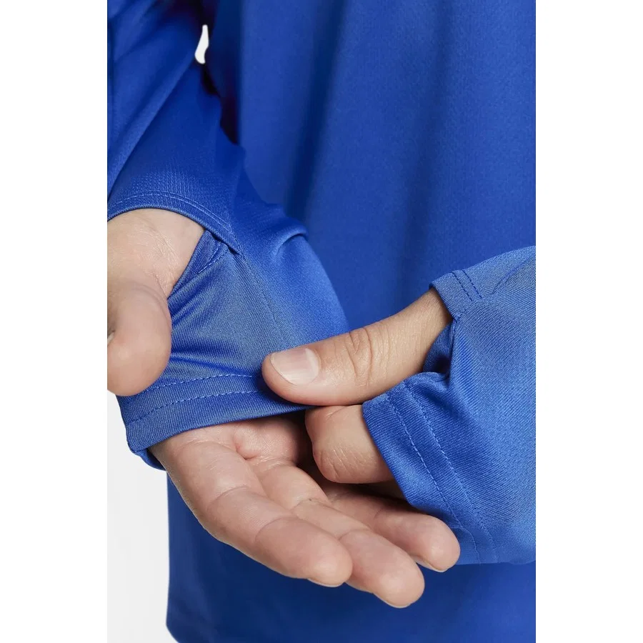 Свитшот спортивный с четверть-молнией Dri-Fit Pacer Nike, Синий — фото 4