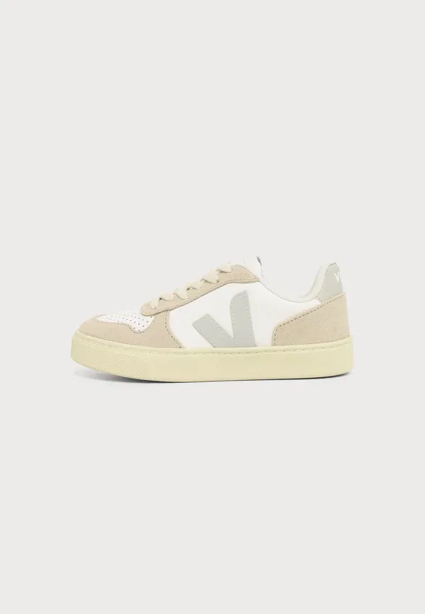 Кроссовки из кожи Small unisex - trainers Veja, White Natural Almond, белый