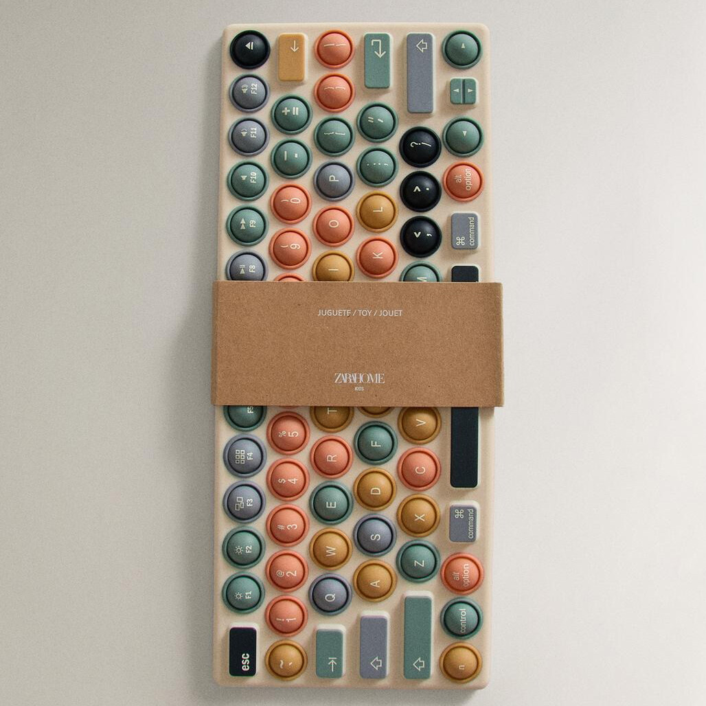 Детская игрушечная клавиатура Zara Home, 28х11х1 см