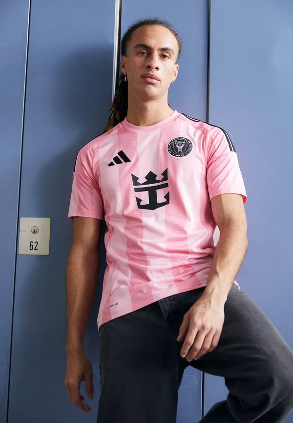 Футболка месси домашняя inter miami 25/26 Adidas Performance, Easy Pink