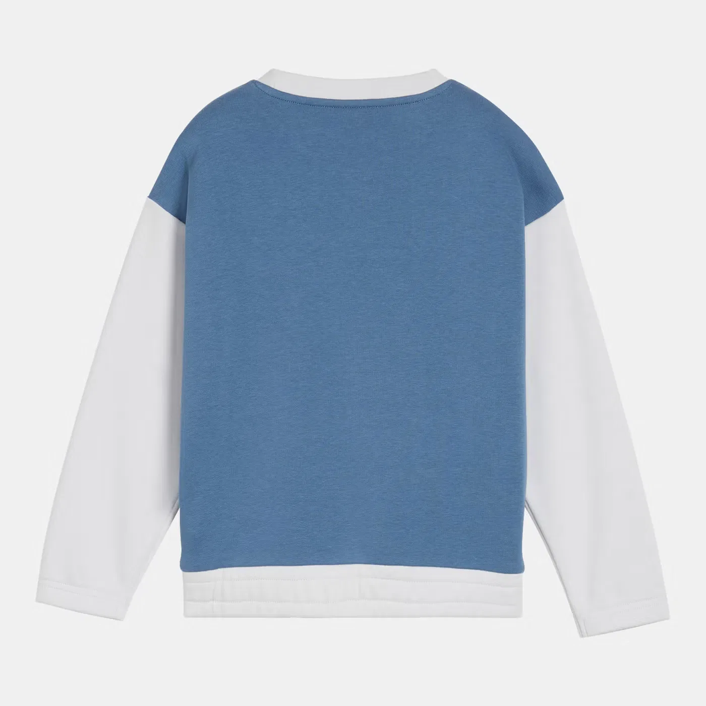 Свитшот с принтом в стиле футбольной формы, модель Classics FC, Puma, синий — фото 2