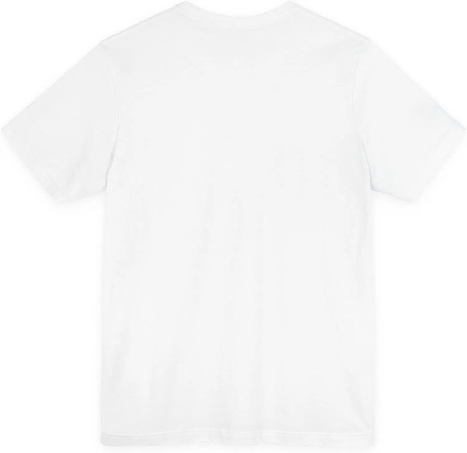 Футболка с принтом Bella Canvas 3001, White — фото 4