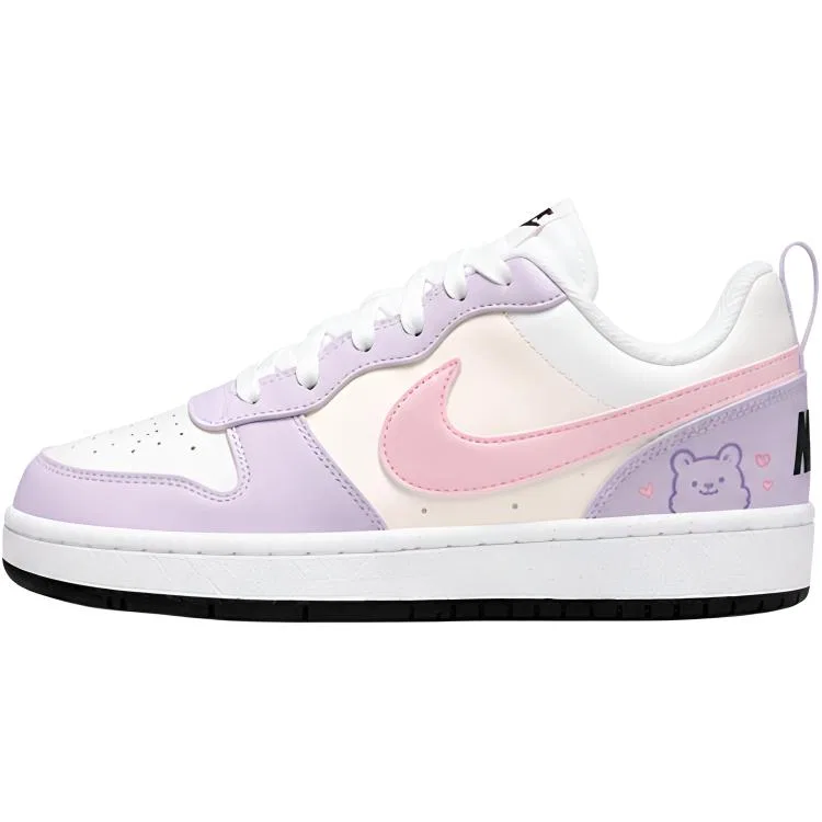 Кроссовки для скейтбординга Court Borough Kids, Nike, Purple