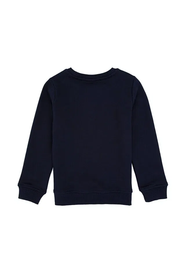 Детское для мальчиков свитшот с длинным рукавом U.S. Polo Assn., Navy Blue — фото 4