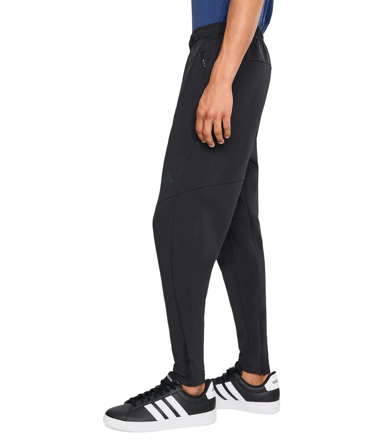 Тренировочные брюки Designed 4 Training Spaceknit Adidas, Black — фото 3