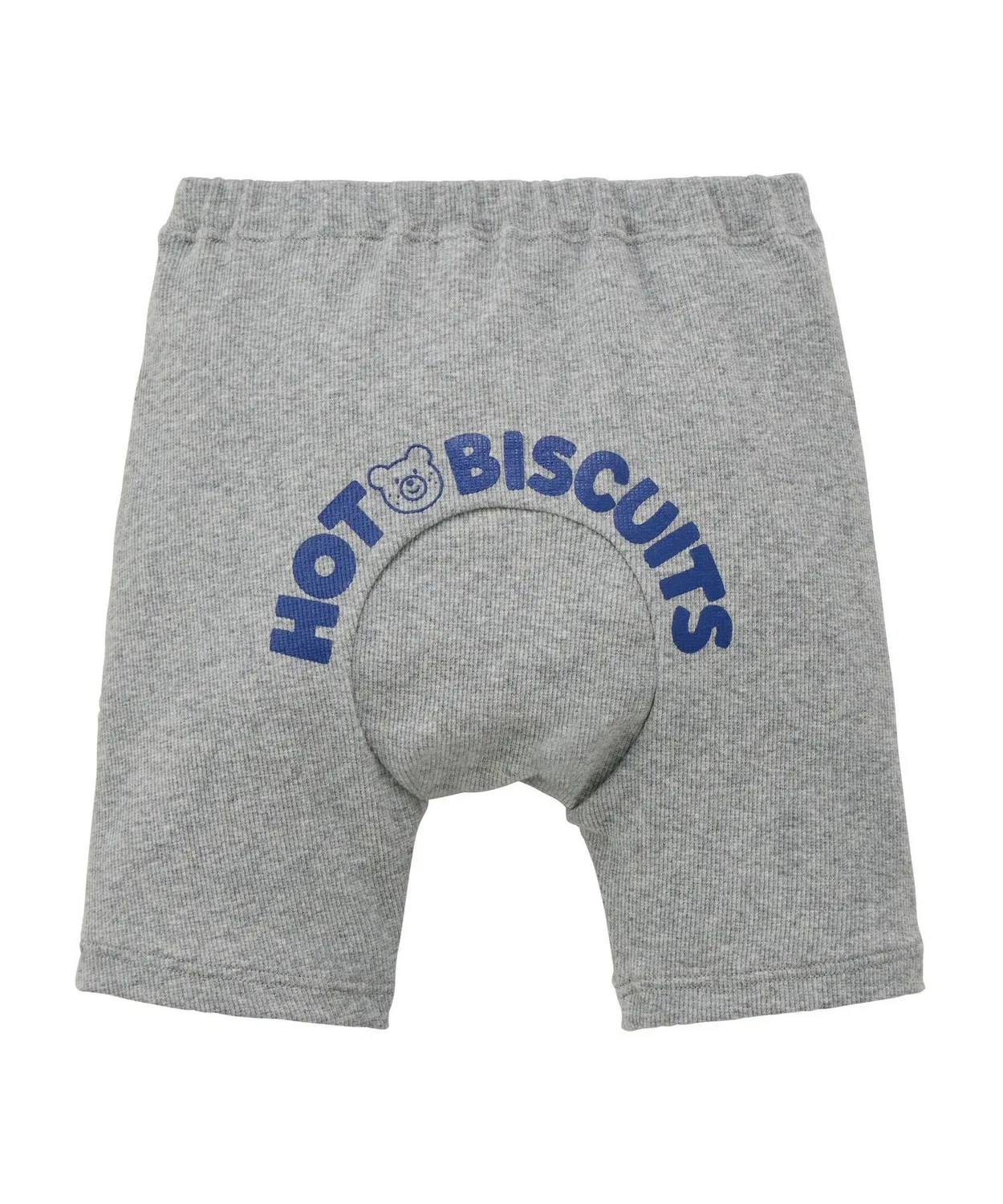 Детские шорты до колена с принтом Арч Лого Hot Biscuits, Серый