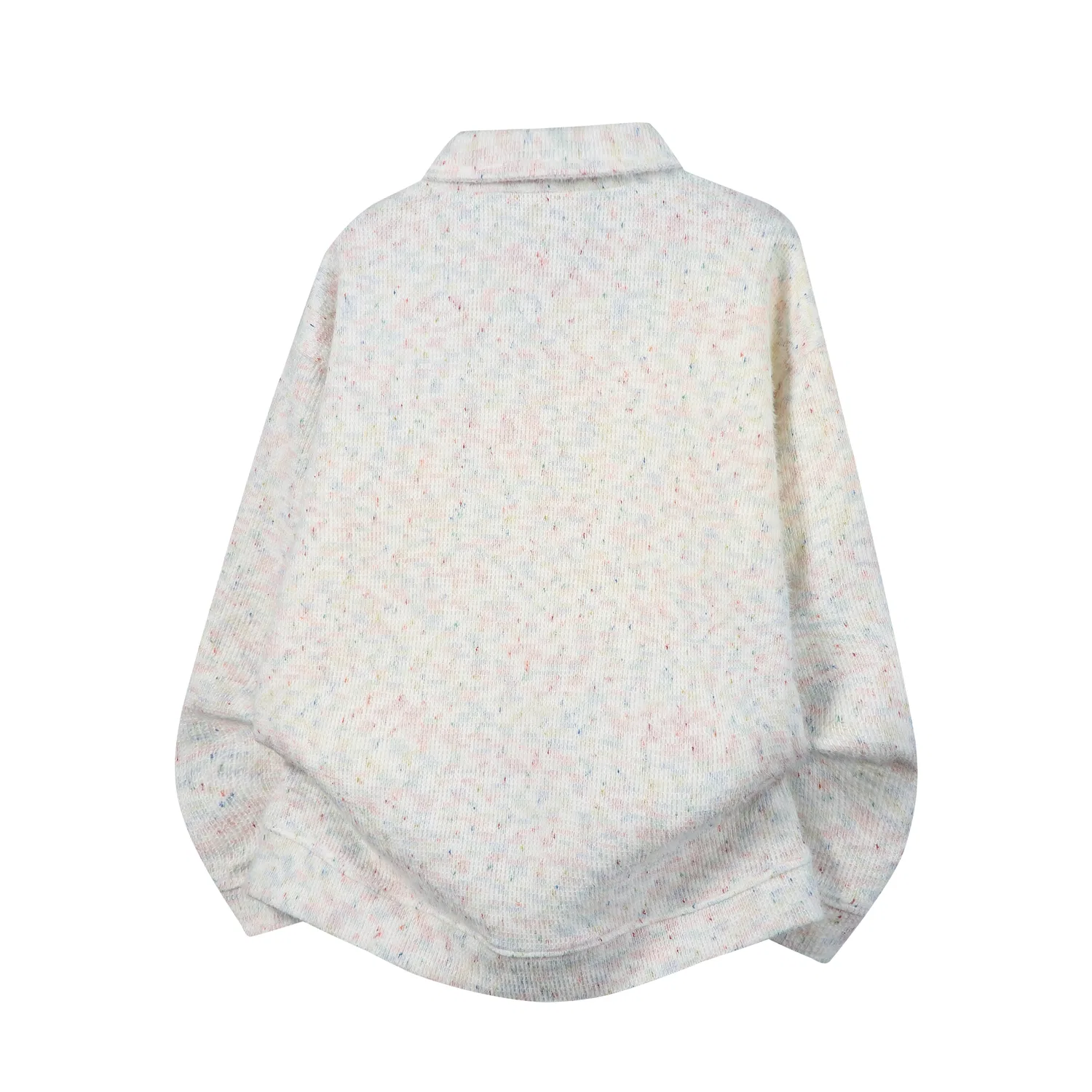 Толстовка с лацканом Unisex Moderate Regular GWAF, Multicolor Dots — фото 3