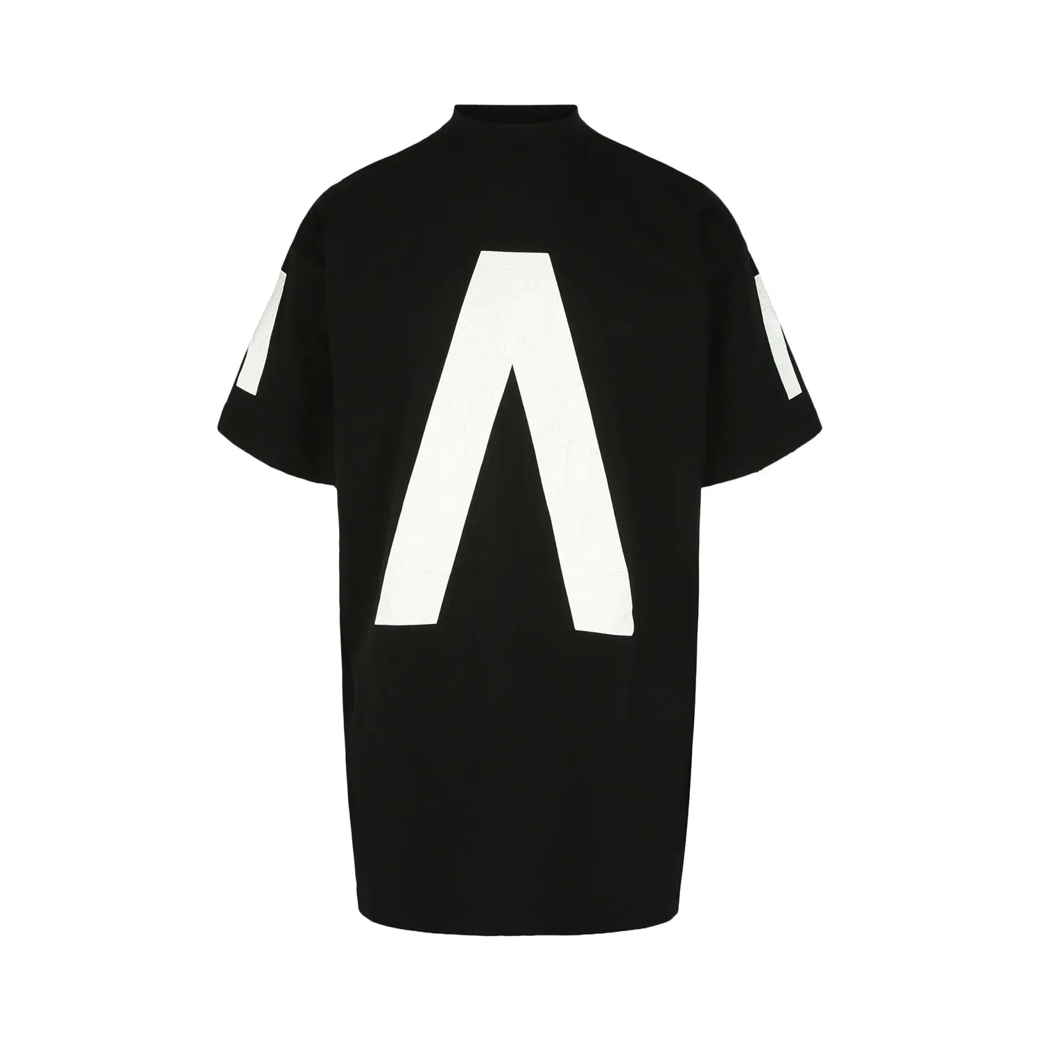 Футболка Balenciaga Music Archive Series Connected Oversized, черный