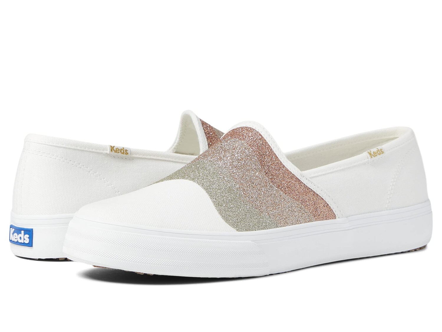 

Кроссовки Keds, Double Decker Wave Glitter Canvas