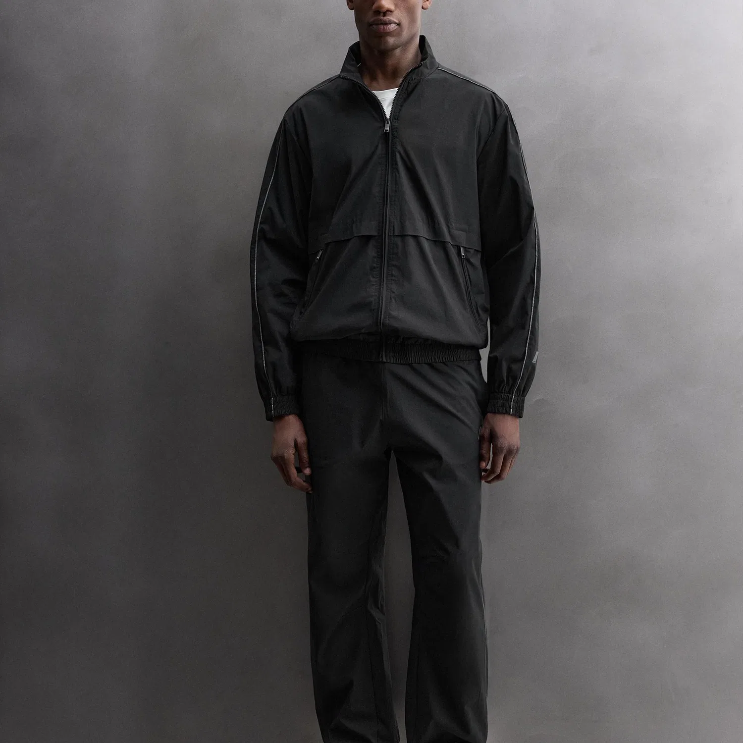 Мужская куртка Black ZARA, Черный — фото 4