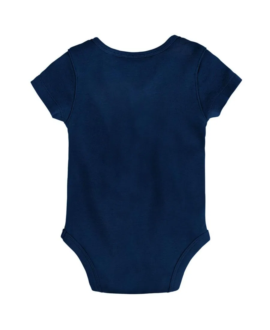 Боди с принтом Michigan Wolverines 2026 NCAA Men's Basketball National Champions Outerstuff, Navy — фото 2