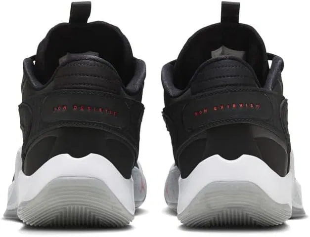 Детские кроссовки для девочек с принтом Nike Luka 2, Black/Bright Crimson/Wolf Grey/White-Black — фото 3