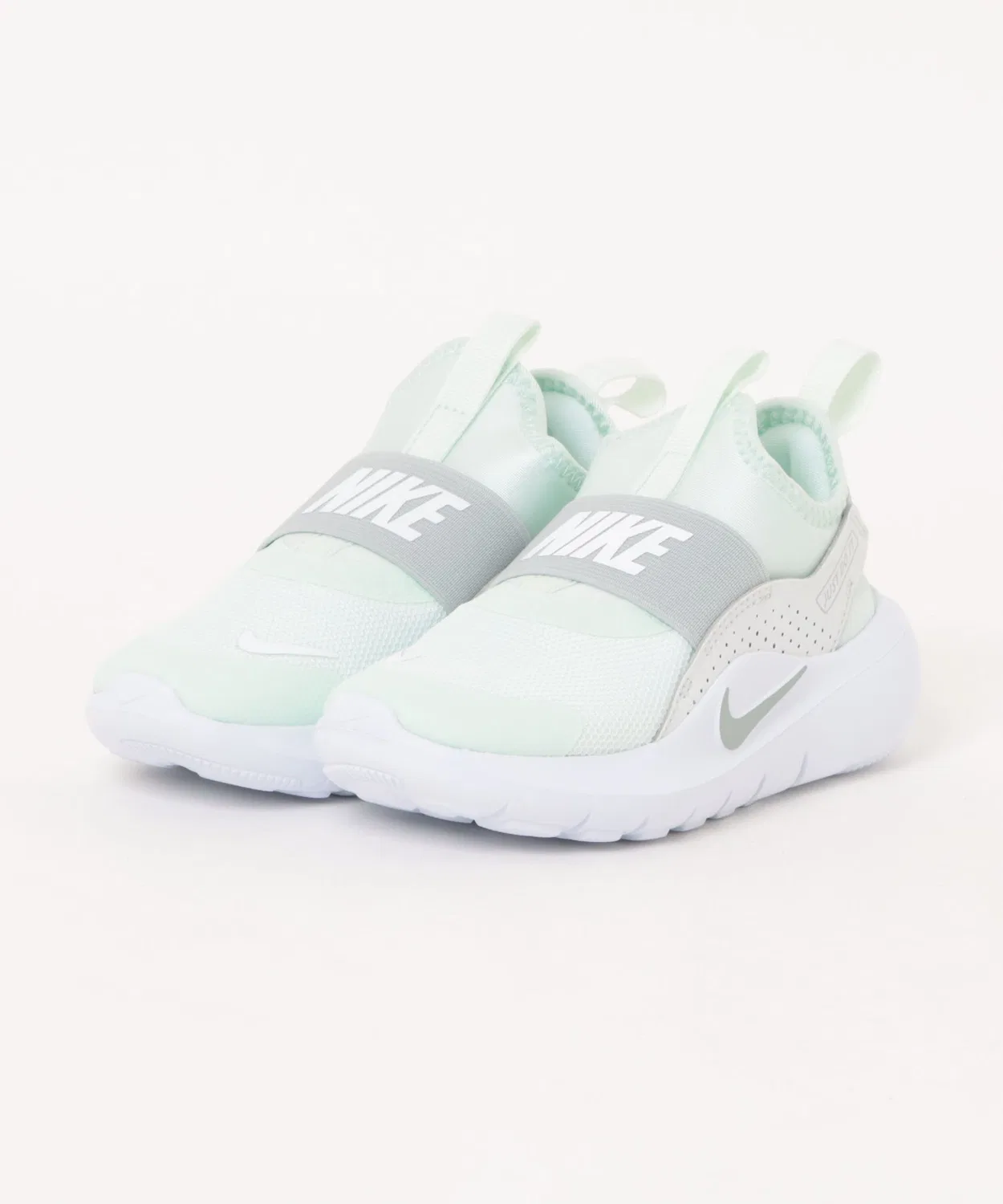 Детские кроссовки с гибкой подошвой Flex Runner 4 PS NIKE, Green