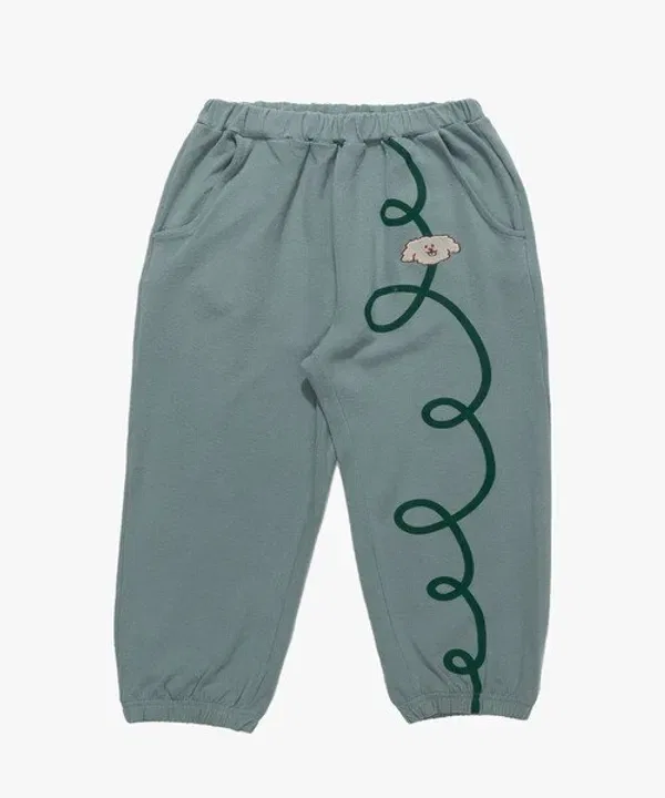 Джоггеры детские, Wave Cocca, зеленый
