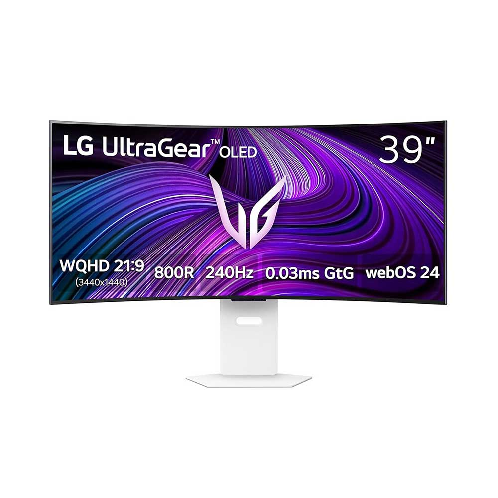 

Игровой монитор LG UltraGear OLED GX9s 39GX90SA, 39", 3440x1440, 240 Гц, OLED, белый
