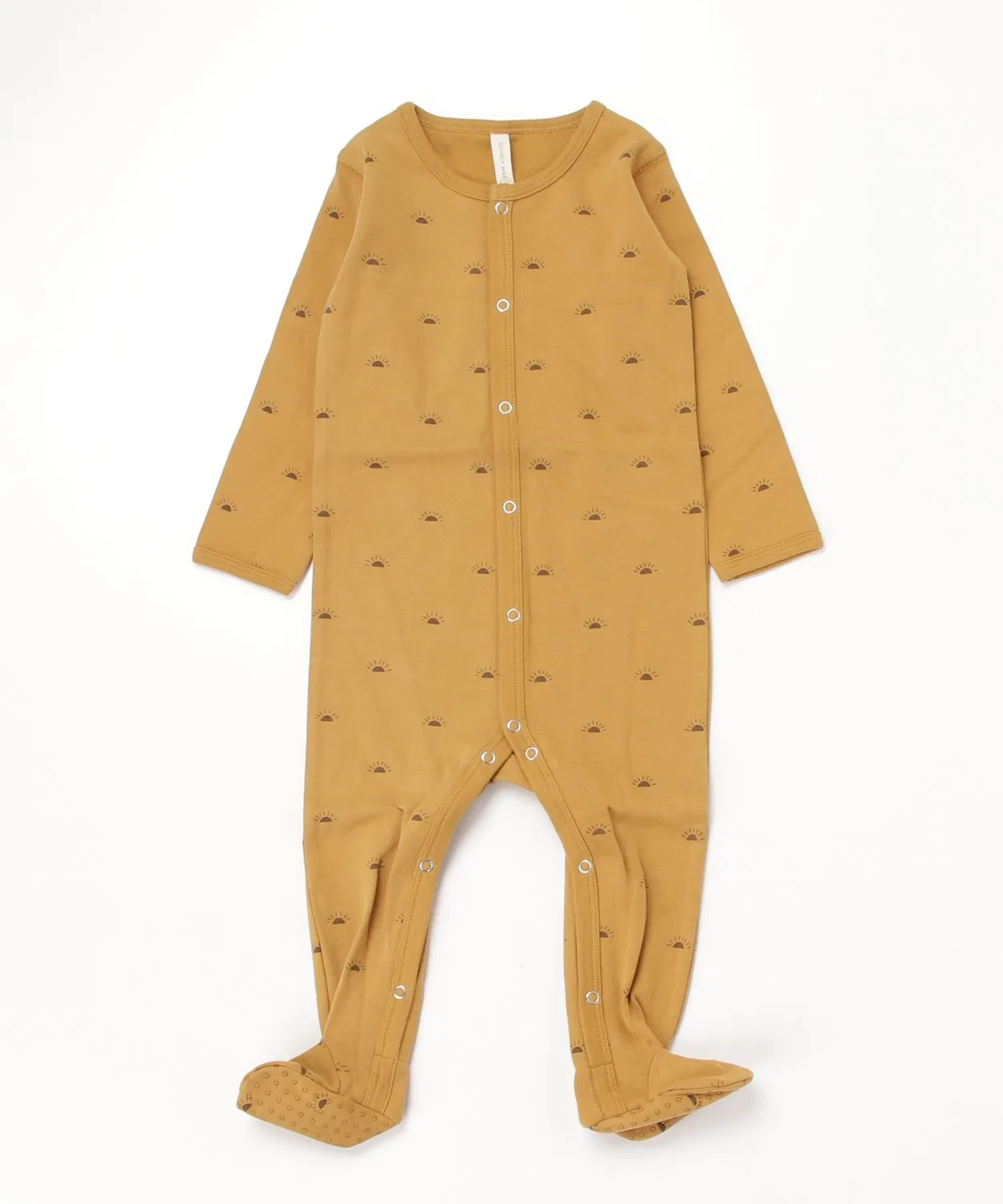 Детский комбинезон-боди с длинным рукавомQuincy Mae INNOCENT, Brown