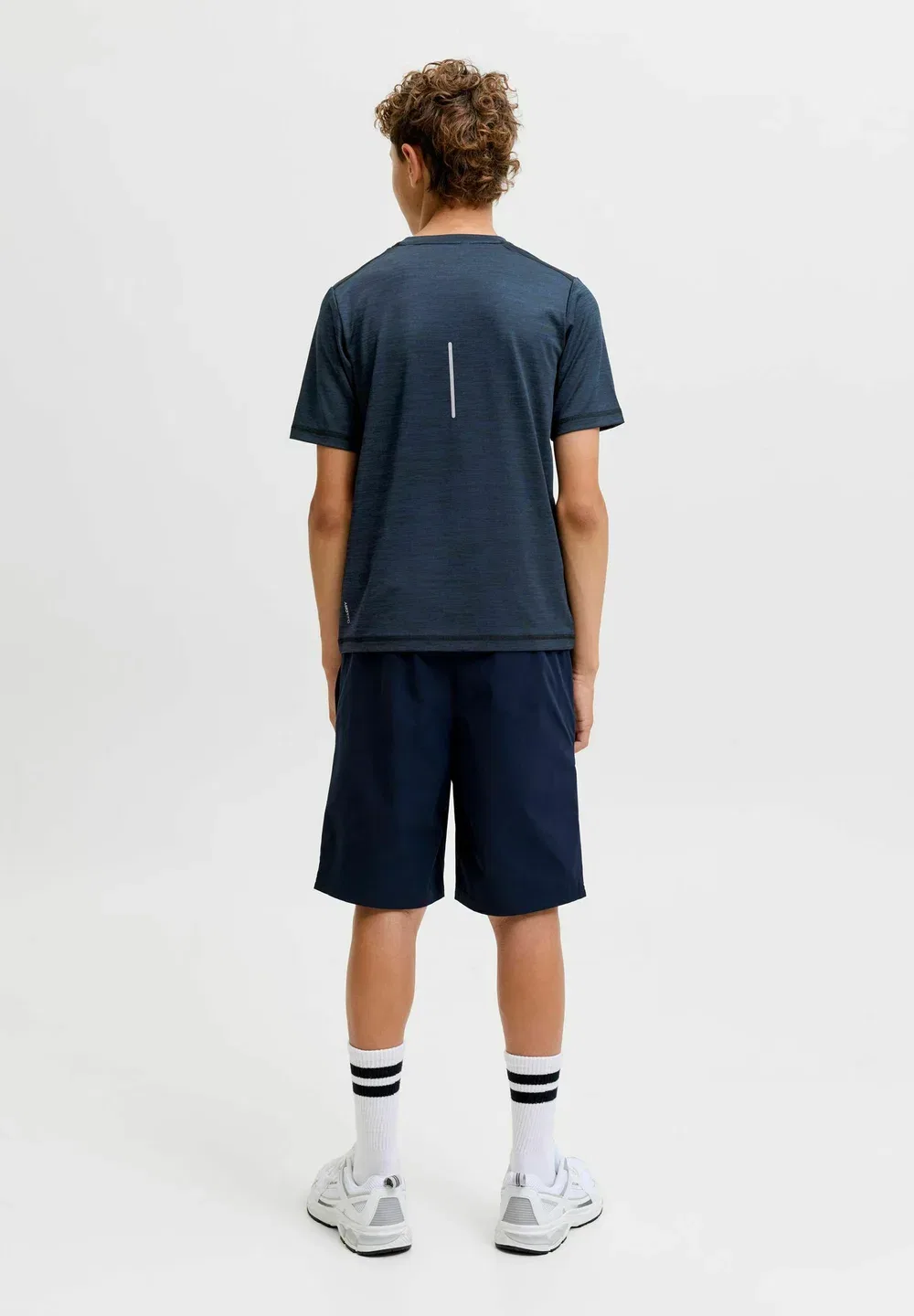 Футболка с нашивкой, детская футболка - базовая футболка Jack & Jones Junior, Sky Captain — фото 3