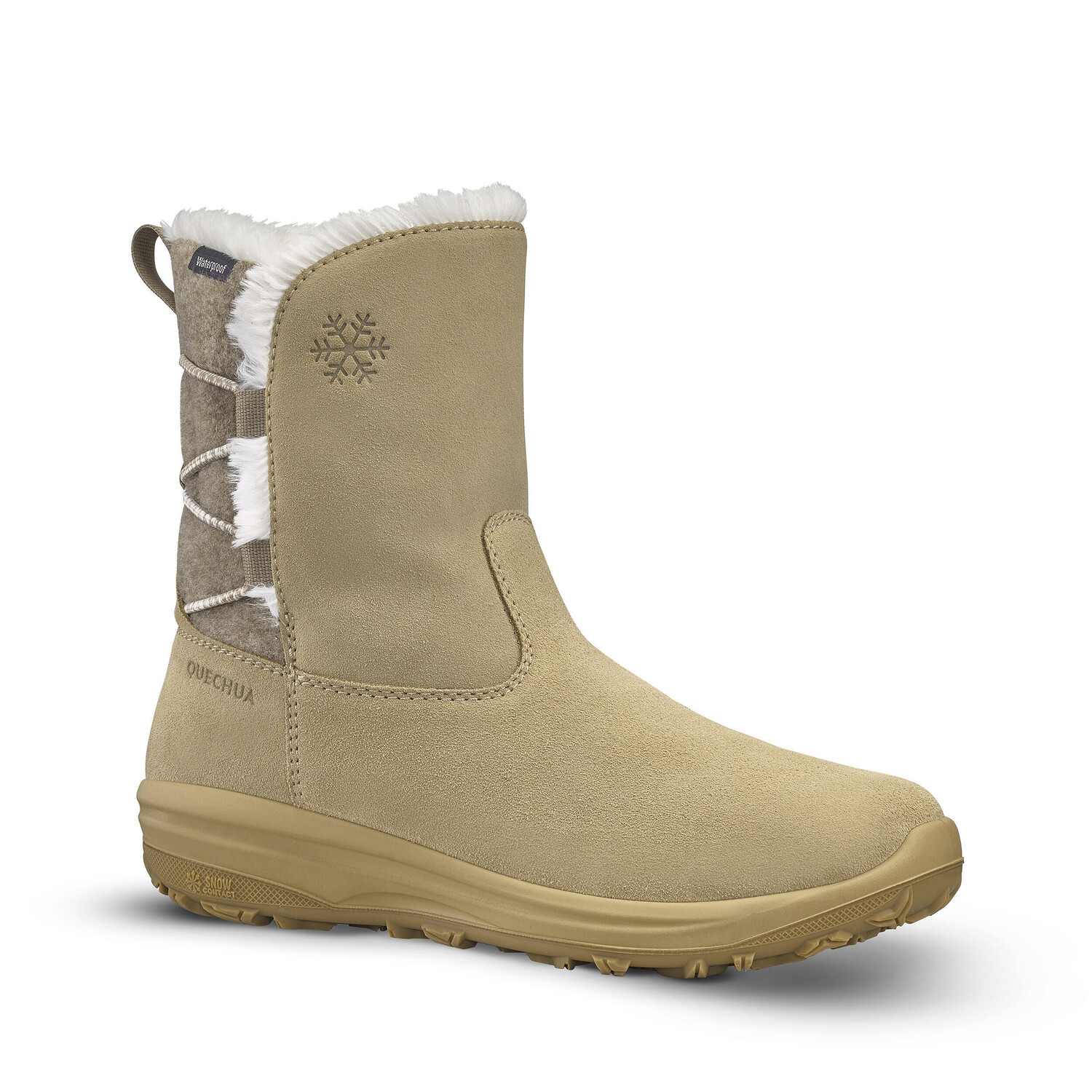 

Снегоступы женские кожаные Quechua SH100 X-Warm непромокаемые