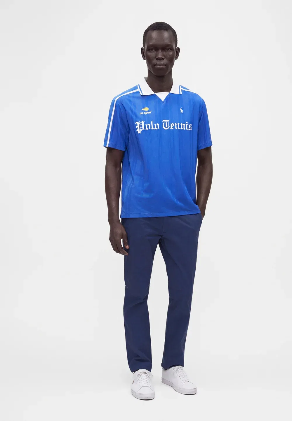 Футболка-Поло с перфорированной сеткой Us - футболка-поло Polo Ralph Lauren, New Iris Blue — фото 2