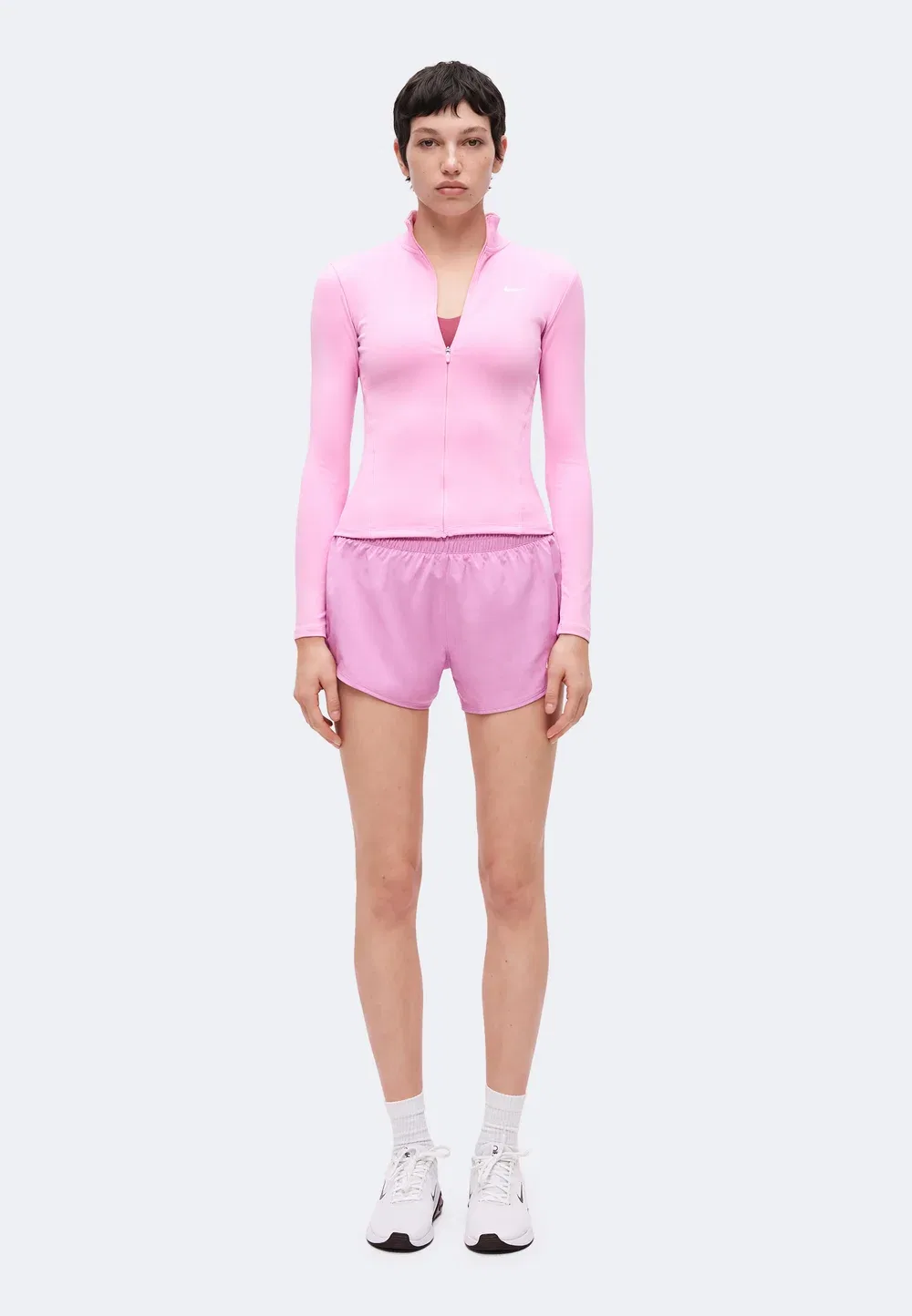 Одна - тренировочная куртка Nike Performance, Pink Rise/White — фото 2