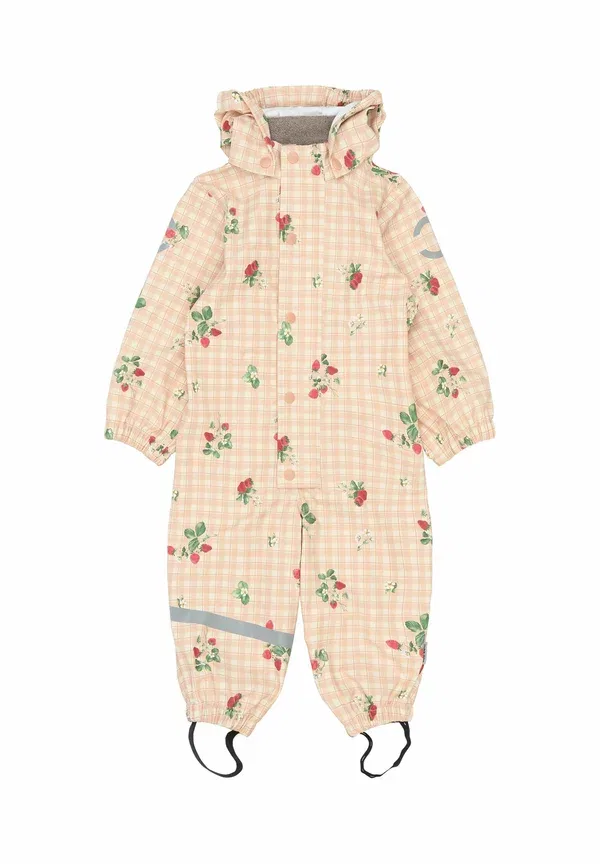 Дождевик с принтом животных Rainsuit Mikk-line, Strawberry AOP