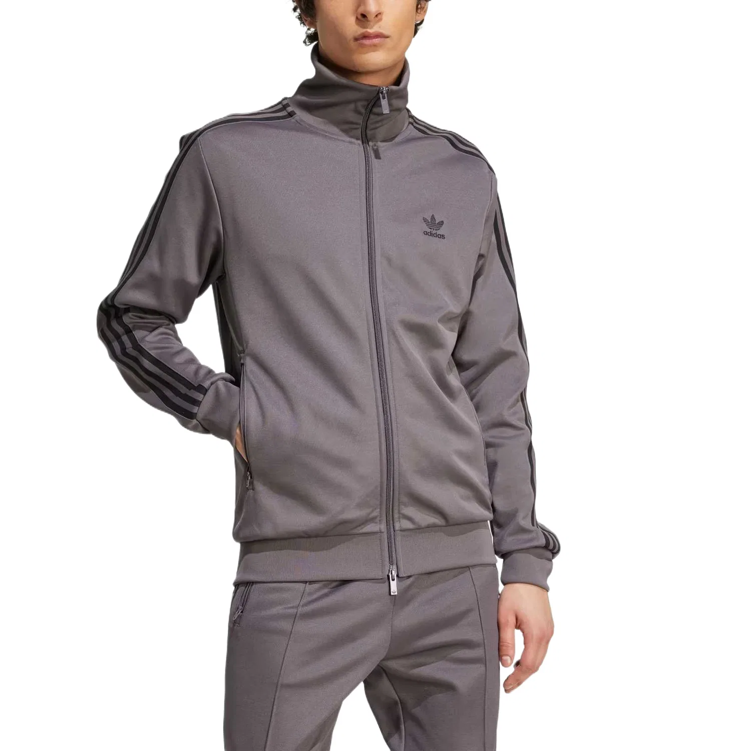 Мужская куртка Adidas Originals ADICOLOR CLASSICS, Dark Gray Black Multicolor — фото 3