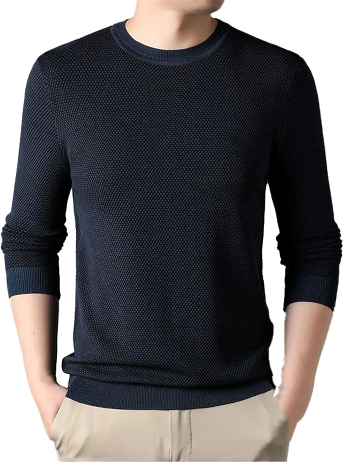 

Толстый свитер с круглым вырезом для мужчин CXLCZNKG