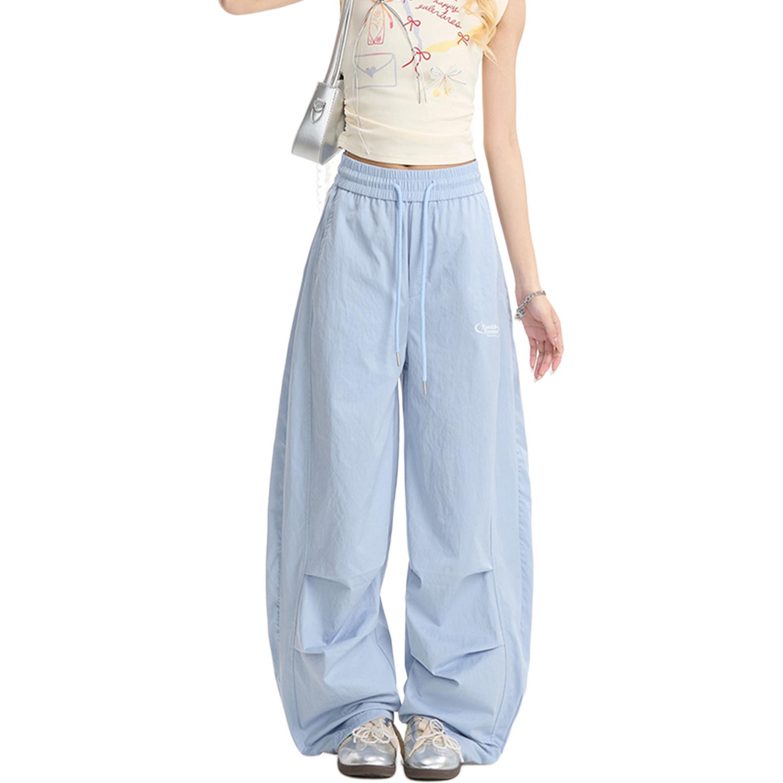 

Повседневные брюки женские Moderate Straight Fit NEVER RULE, синий