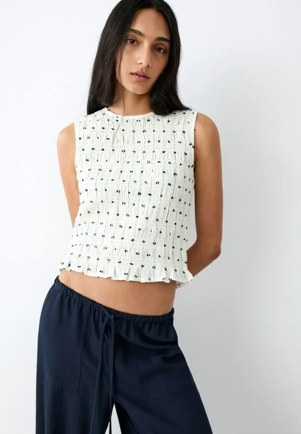 Подростковая блузка Mango Kids, Off-White