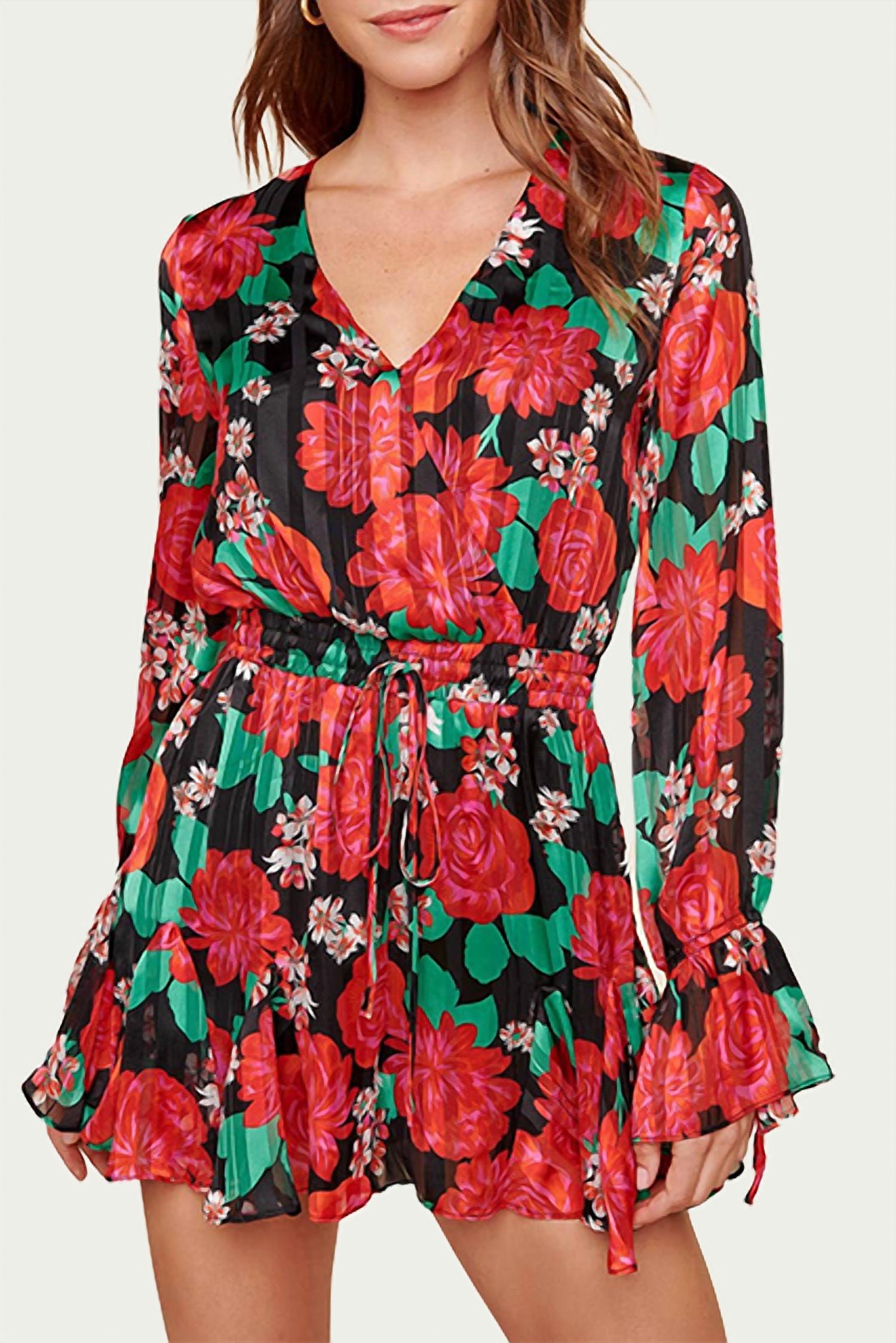 

Комбинезон женский SUGARLIPS, цвет black floral