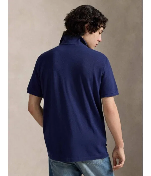 Мужское поло Polo Ralph Lauren, Blu Marino — фото 3