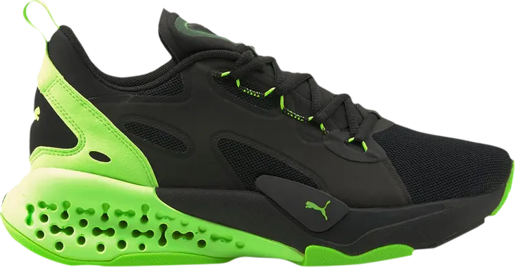 

Кроссовки Puma XETIC Halflife Black Green Glare, черный