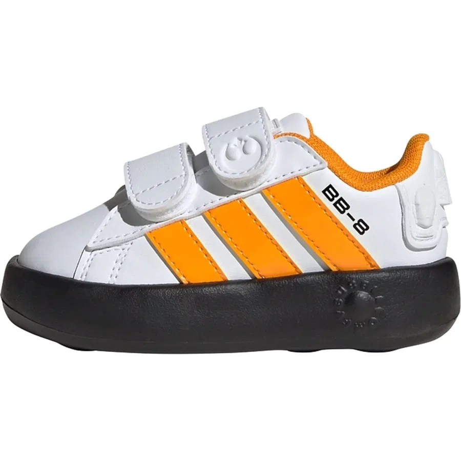 Кроссовки с принтом Star Wars Grand Court 2.0 adidas, Белый — фото 2