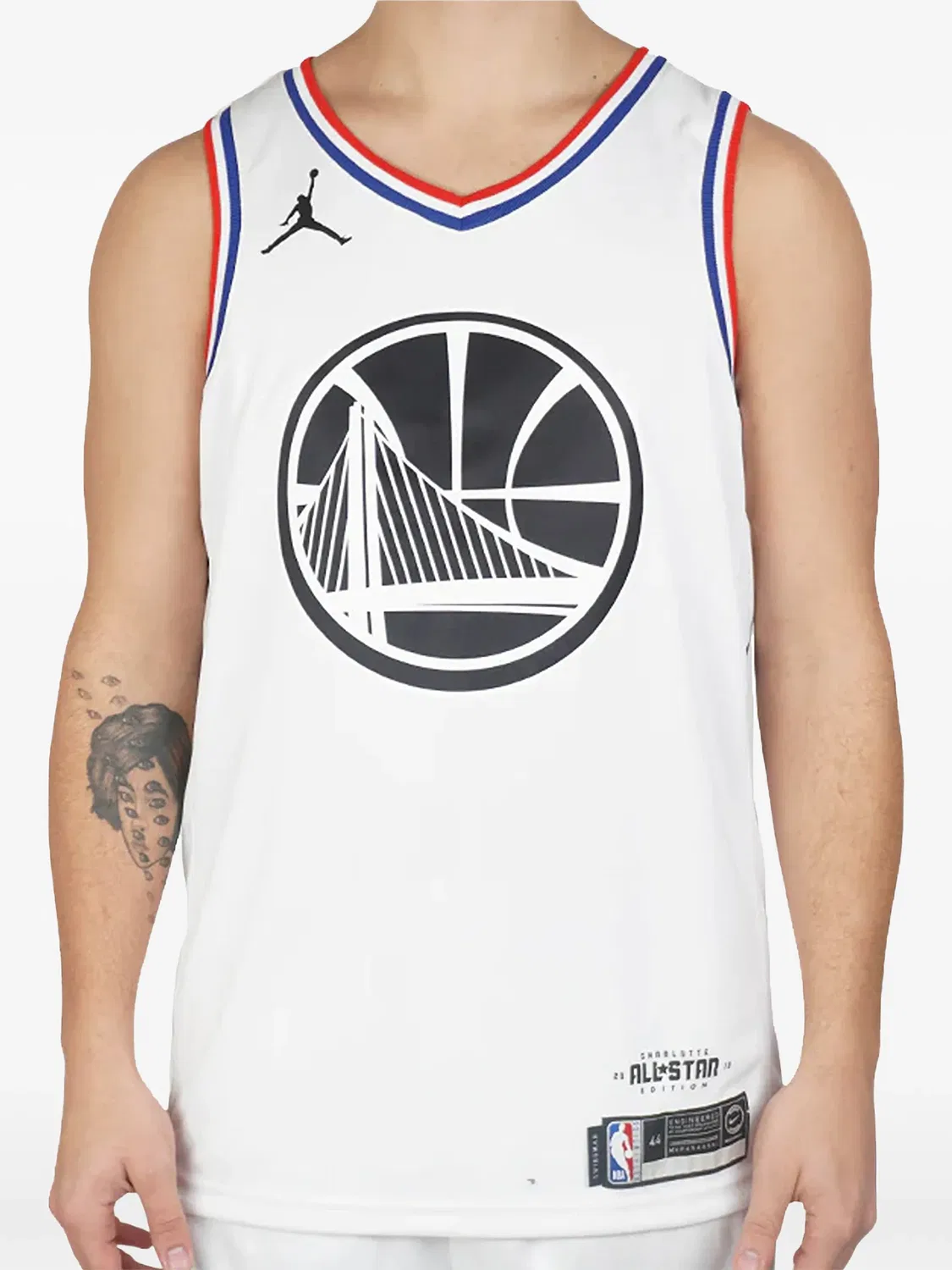 Майка Swingman All‑Star белая Jordan, белый