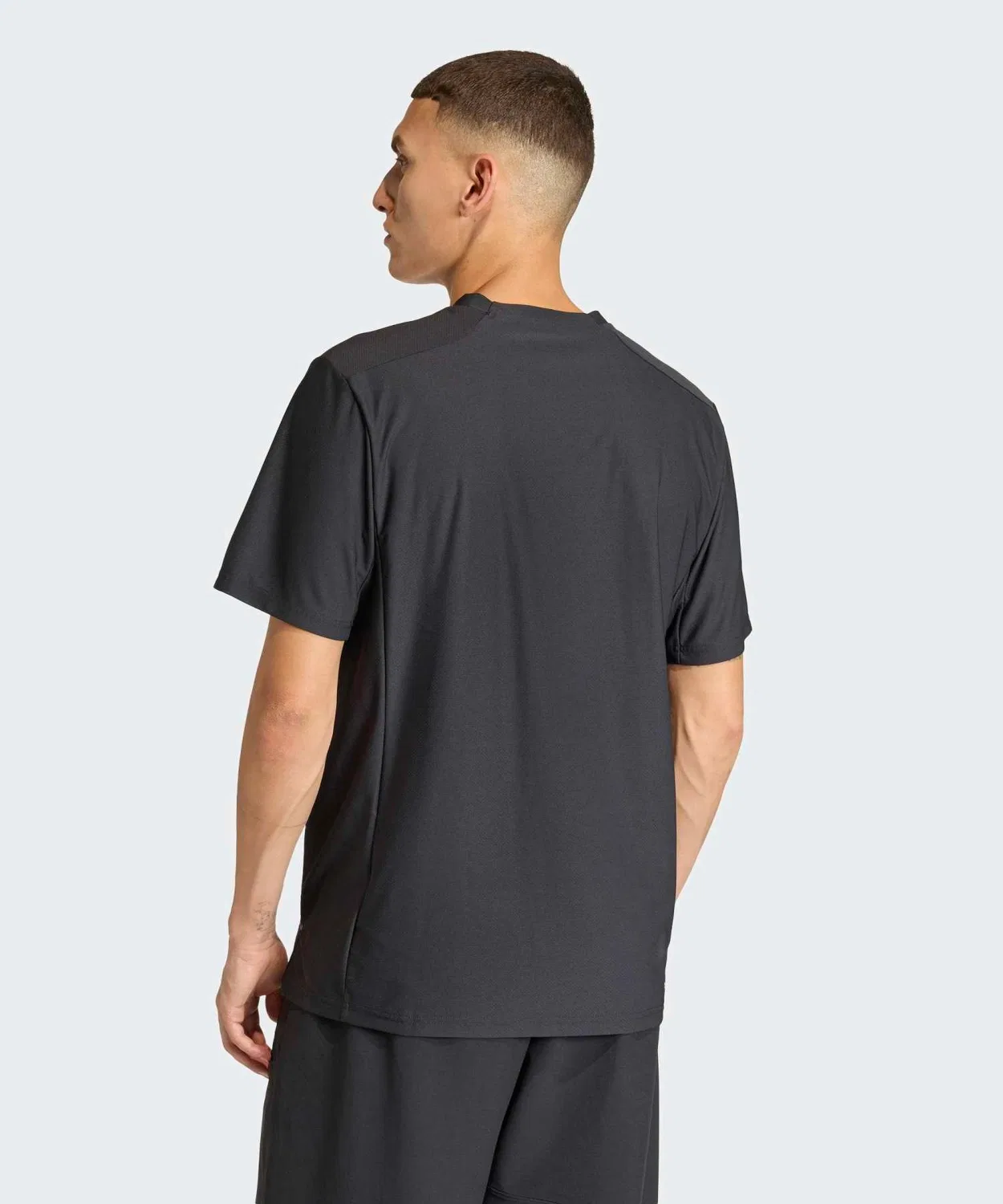 Мужская футболка с коротким рукавом Climacool 3D T-Shirt Adidas, Black — фото 2