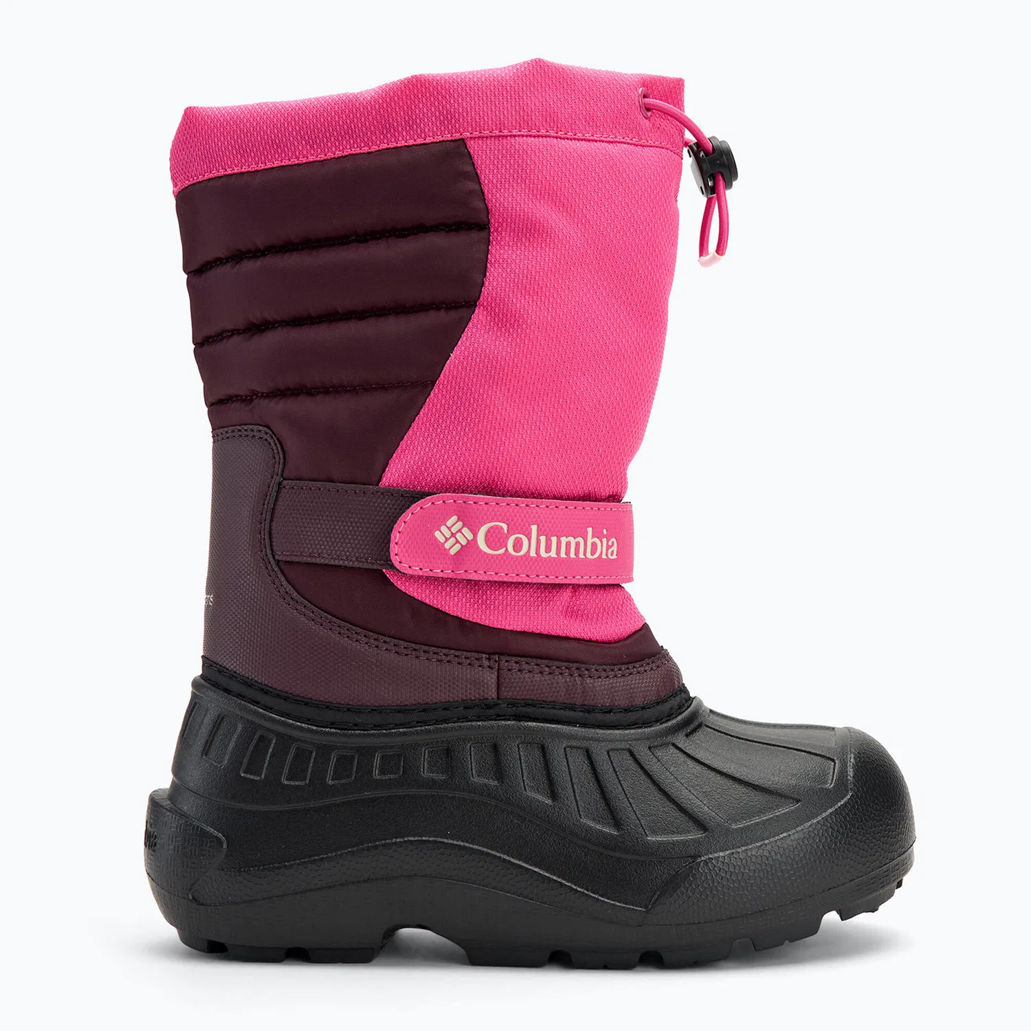 Детские зимние ботинки Columbia Youth Powderbug Snowlite, Цвет Rosa — фото 2