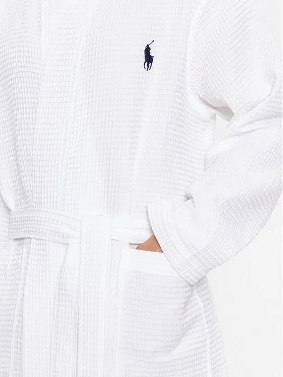 Халат Polo Ralph Lauren, белый — фото 3
