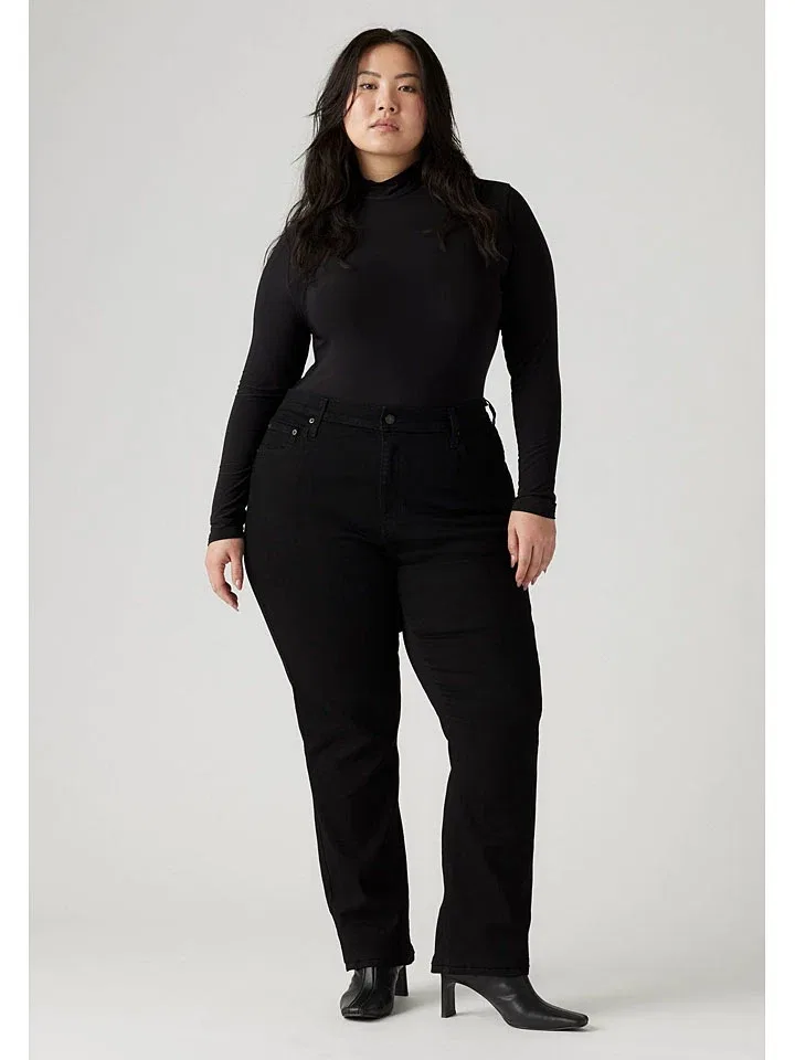 Женские джинсы Regular fit 724 Plus Levi's, Black