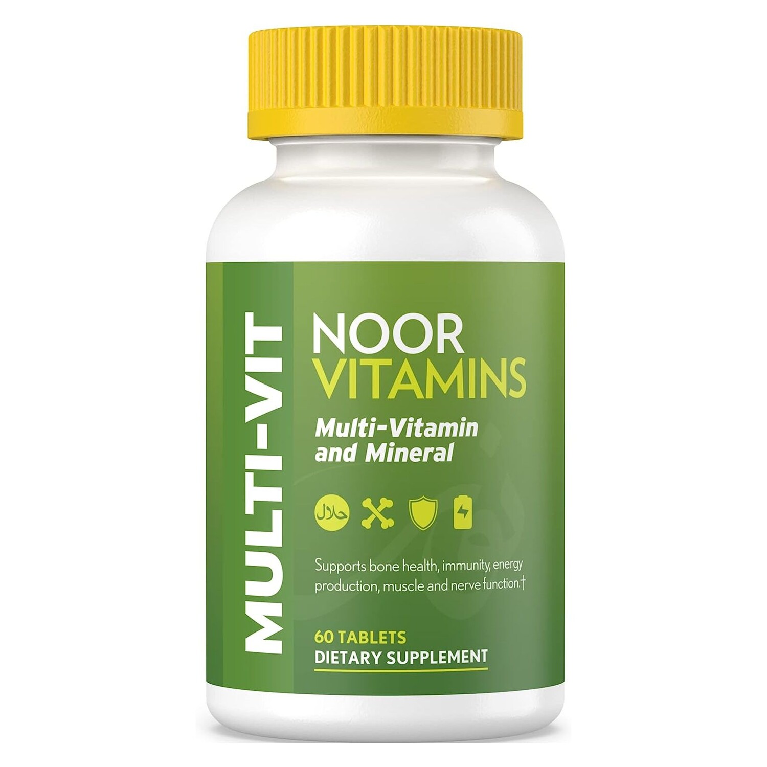 

Мультивитамины Noor Vitamins Halal Daily, 60 таблеток