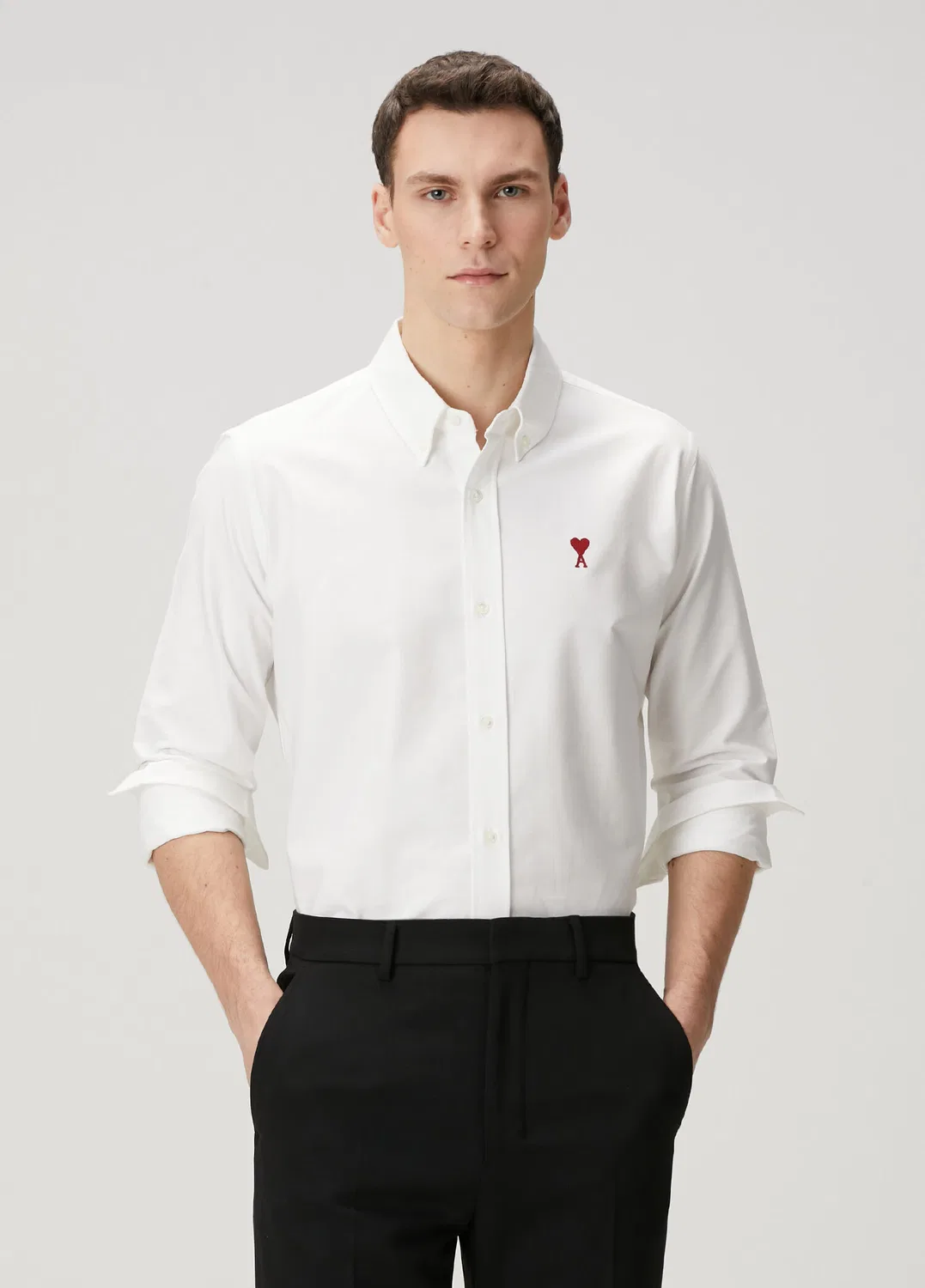 Рубашка Ami Paris, белый