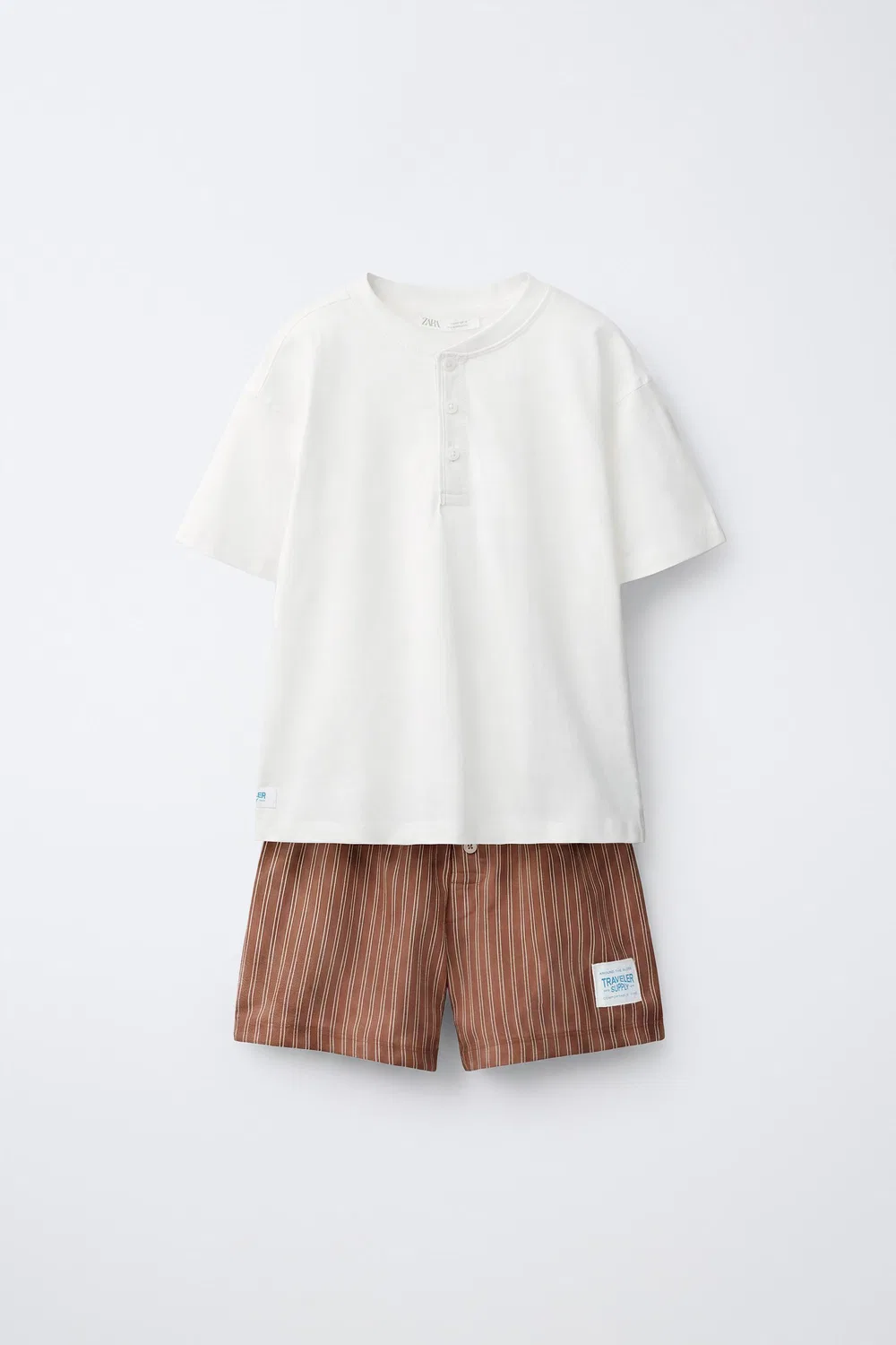 6-14 лет / Комбинированная пижама ZARA, Brown