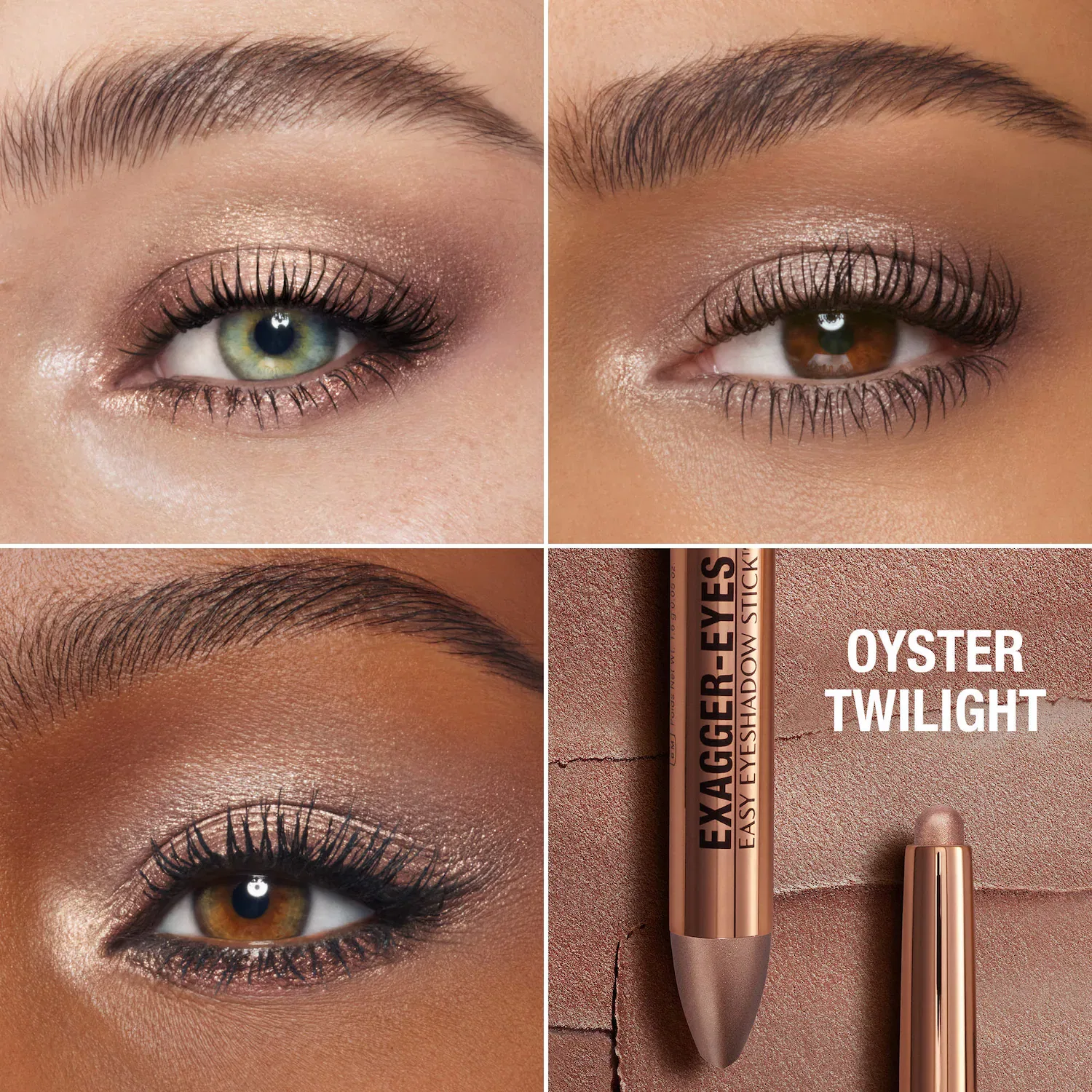 Тени для век водостойкие 1.6 г кремовые Charlotte Tilbury, Oyster Twilight — фото 2
